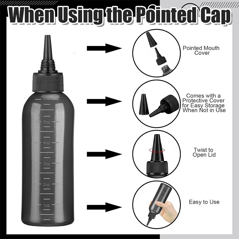2-pice Plastic Refillable Sque - Hair Care Products 评论和价格