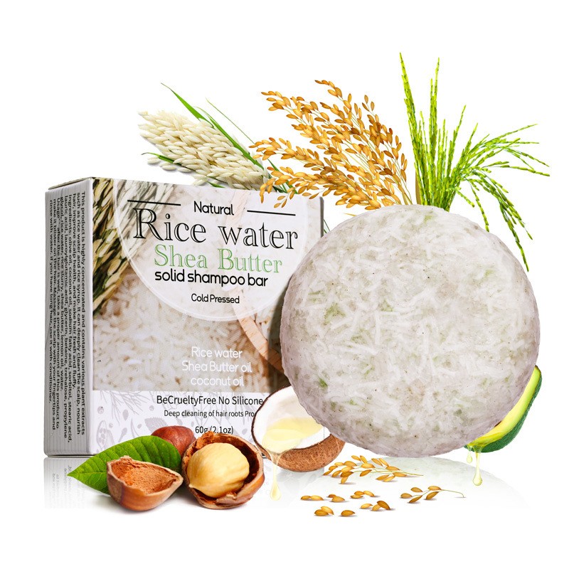 XF 60g Rice Shampoo Bar 100% N - Hair Care Organic 评论和价格