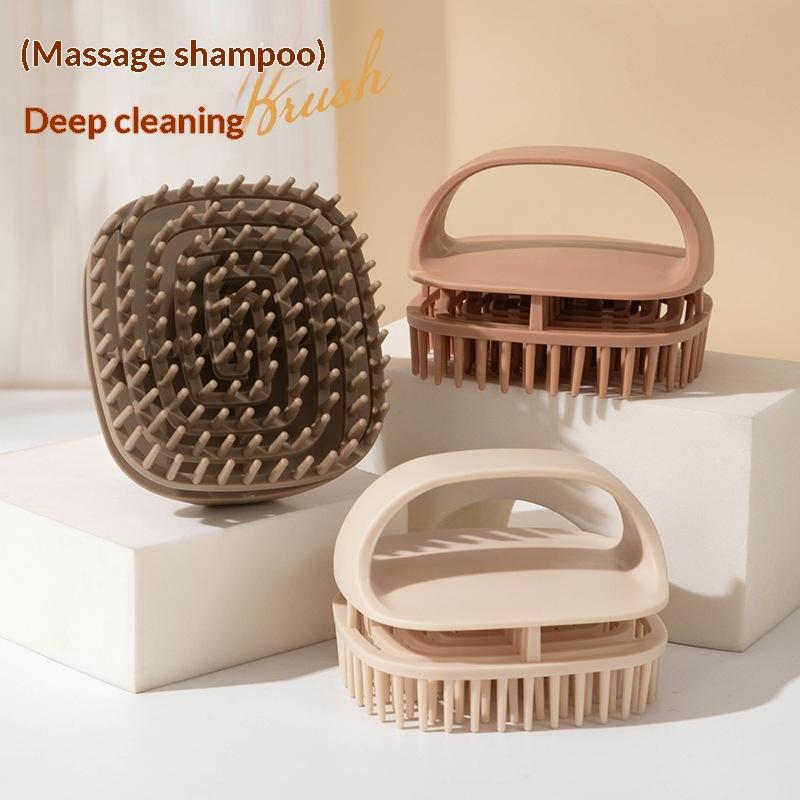 Scalp Massage Shampoo Brush 1P - Hair Care Dandruff 评论和价格