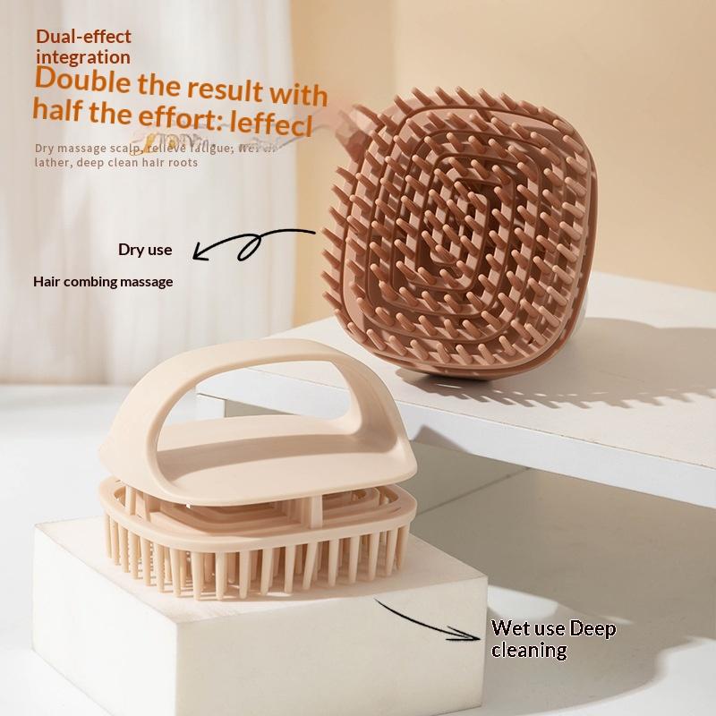 Scalp Massage Shampoo Brush 1P - Hair Care Dandruff 评论和价格