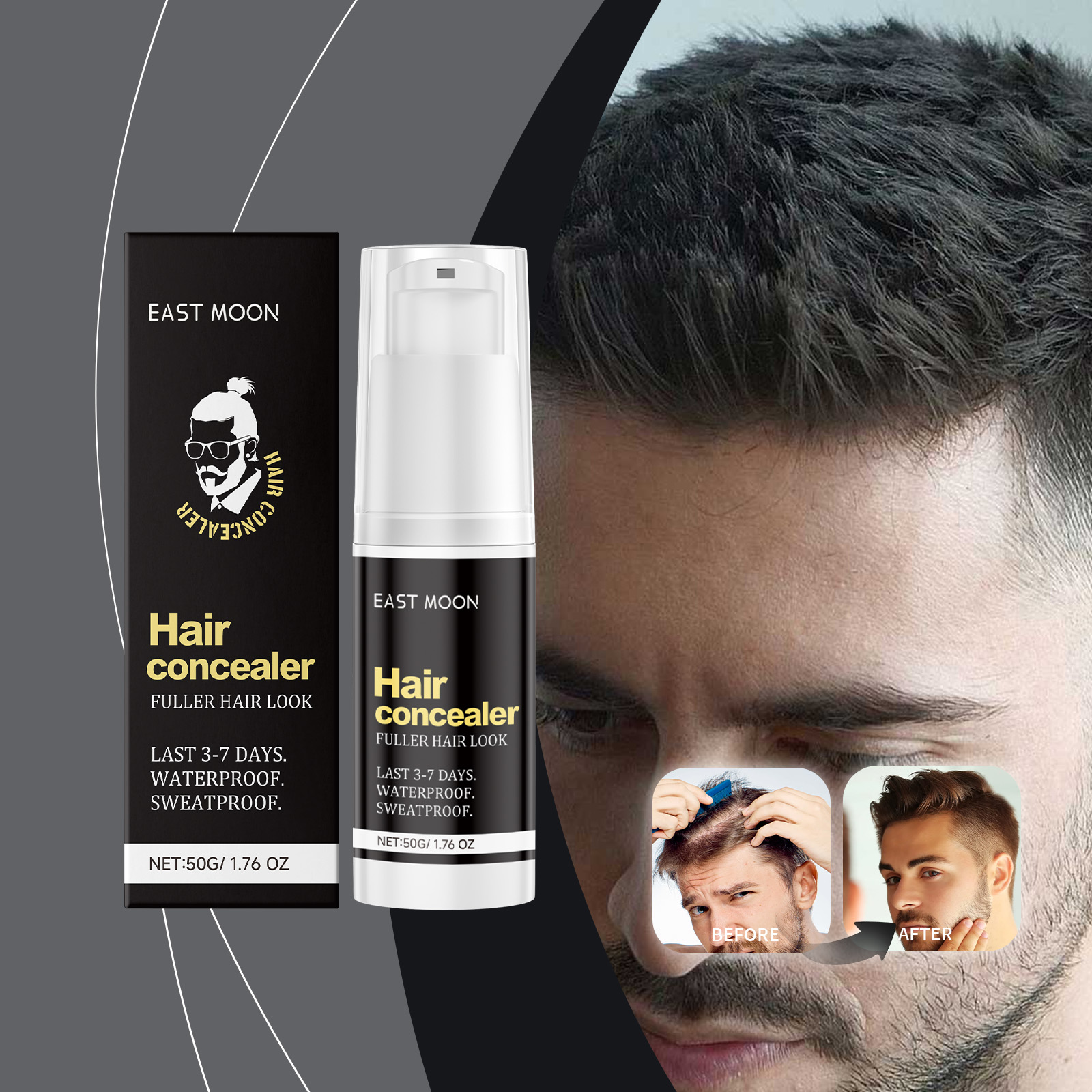 Hair Coverage Concealer Cream  - Hair Care Lotion 评论和价格