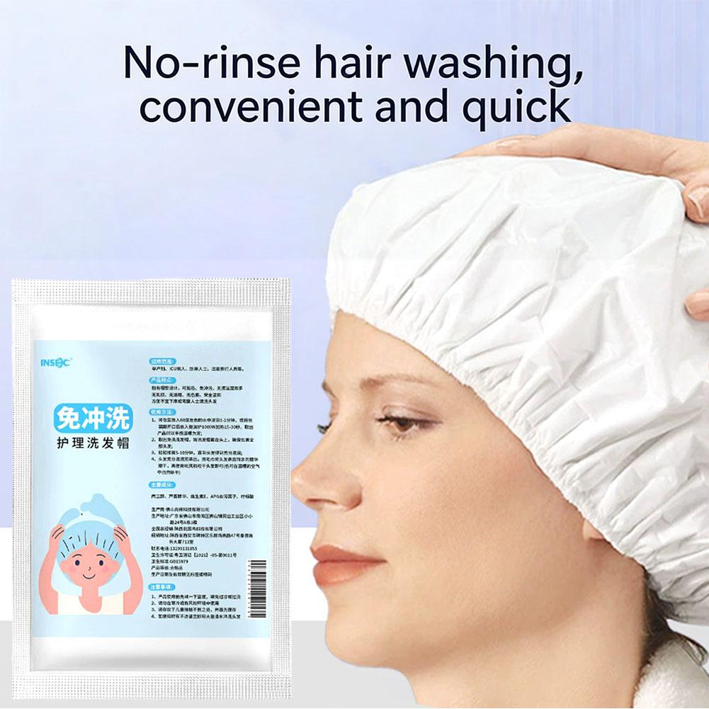 No Rinse Waterless Shampoo Cap - Hair Care Products 评论和价格