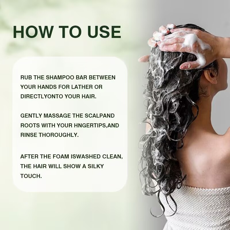 New Usman Shampoo Soap Nourish - Hair Care Dandruff 评论和价格
