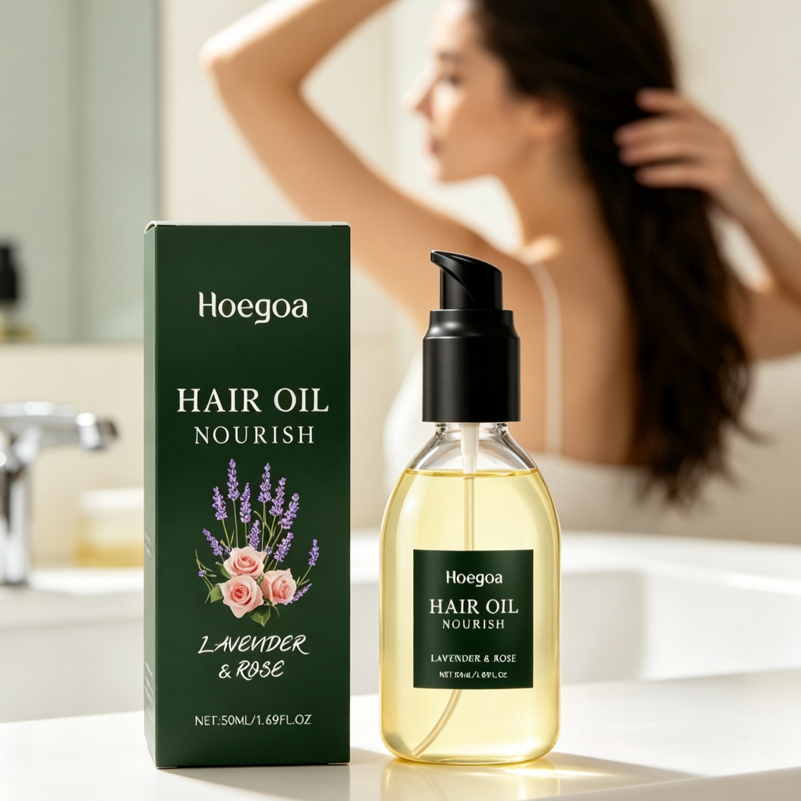 Hoegoa Lavender Rose Hair Car - Hair Care Natural Ingredients 评论和价格