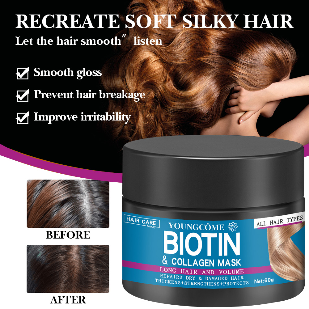 Hair Repairs Hair Mask Biotin  - Hair Care Products 评论和价格