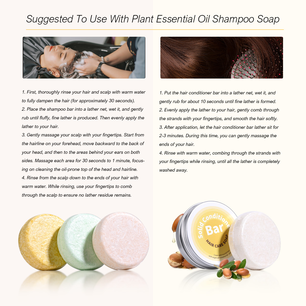 Plant Essential Oil Hair Condi - Hair Care Products 评论和价格