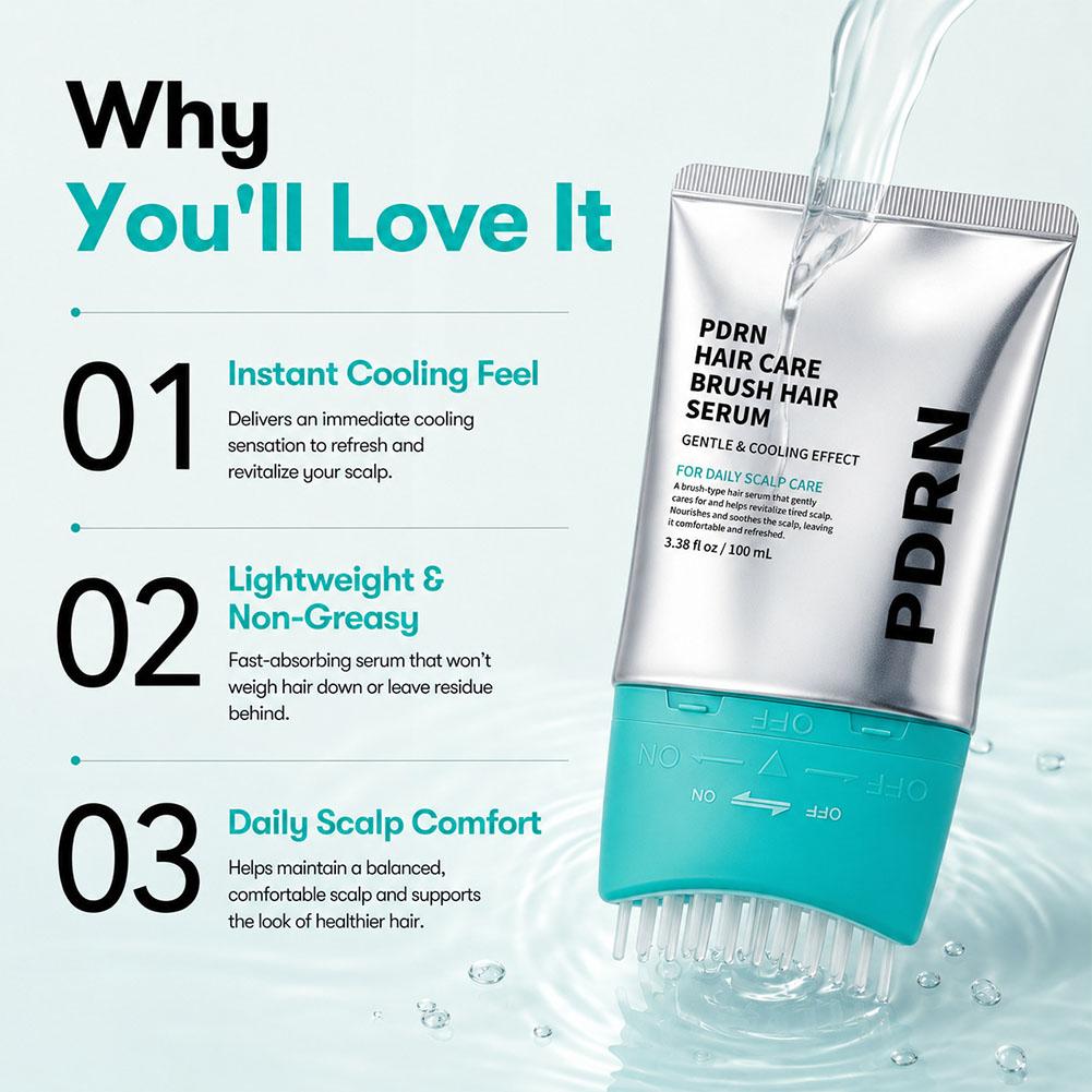 PDRN Hair Care Brush Hair Seru - Hair Care Korean Products 评论和价格
